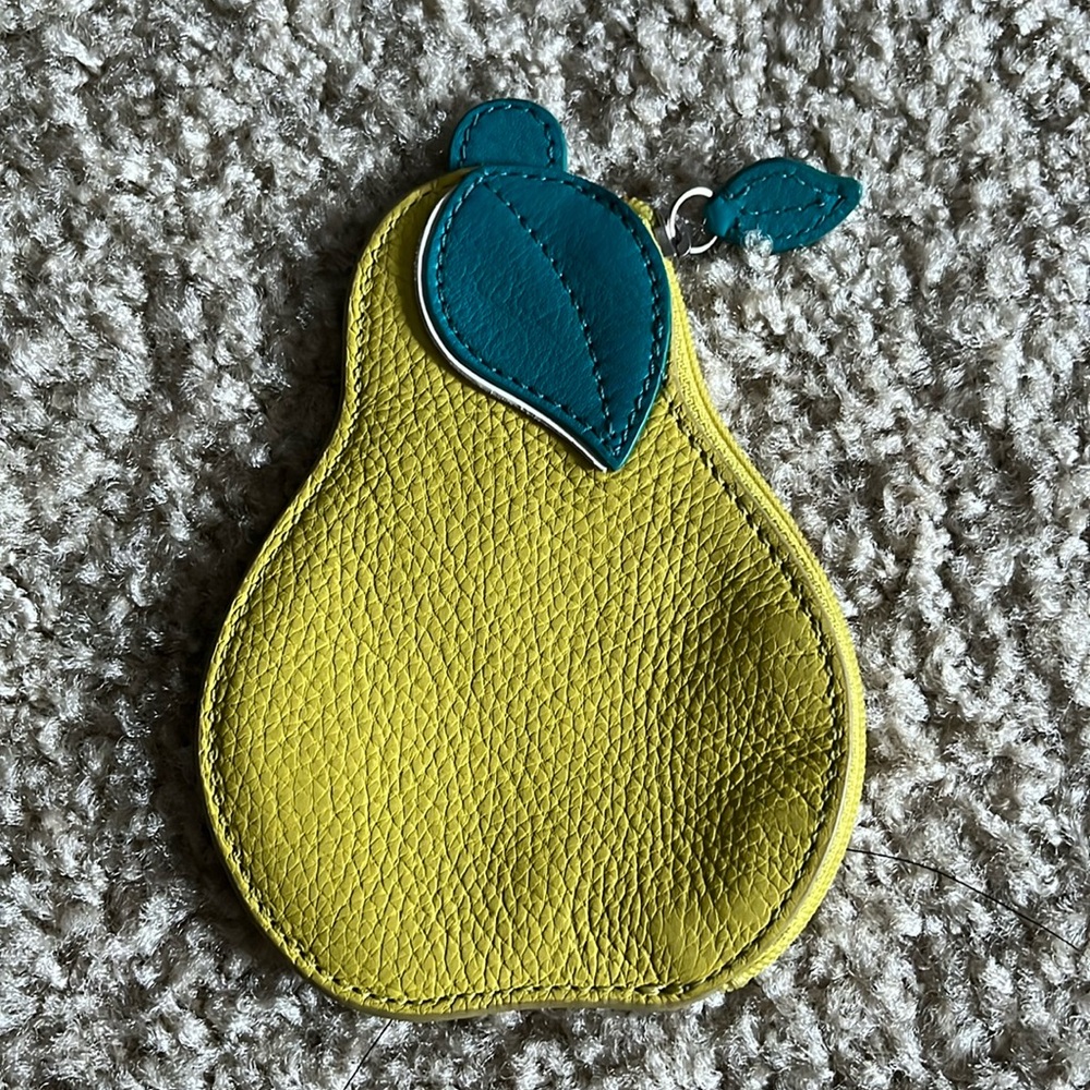 Coach Pear Fruit coin purse